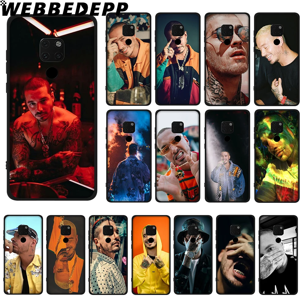 WEBBEDEPP J Balvin Soft TPU Case for Huawei Y6 Y7 Prime Y9 Mate 10 20 Lite Pro Nova 2i 3i 4 | Мобильные телефоны и