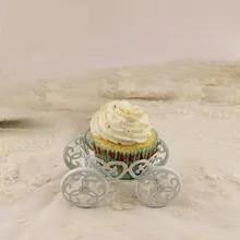 Белый металлический кекс стенд кованого железа мороженое стоячий подсвечник Тип дисплей полка