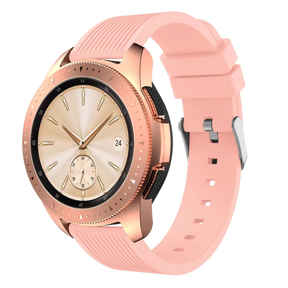 Спортивный мягкий силиконовый браслет на запястье для samsung Galaxy Watch 42 мм SM-R810 сменный смарт-ремешок для часов