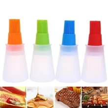 1 шт кухонное силиконовое масло кисть для выпечки жидкое масло ручка торт кисточка для масла, хлеба, выпечки принадлежности для барбекю безопасная кисточка для смазывания