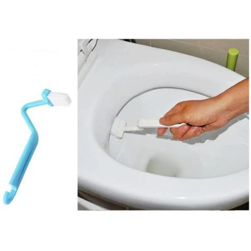 

2Pcs Brushes For Bathroom Toilet Cleaning Tools Toilet Brush Bath Room Brush Cleaning Inside Corner Cleaner Cleaning Tools