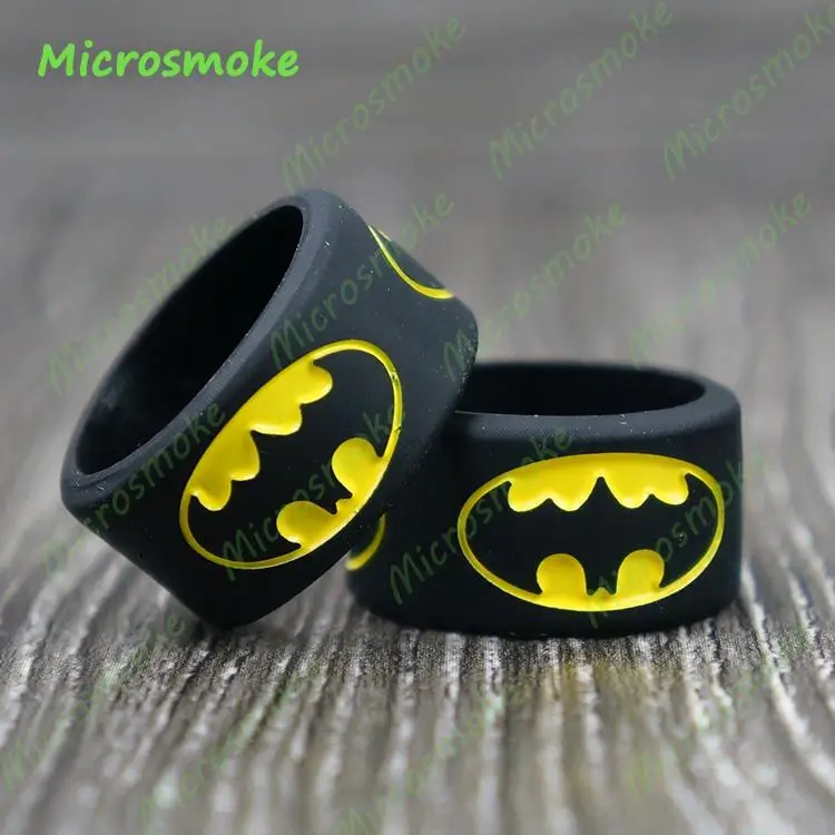 

Captain America New Design E-cig Accessories Silicone Ring High quality Custom Debossed Vape Band Malaysia Hot sale 20pcs/lot