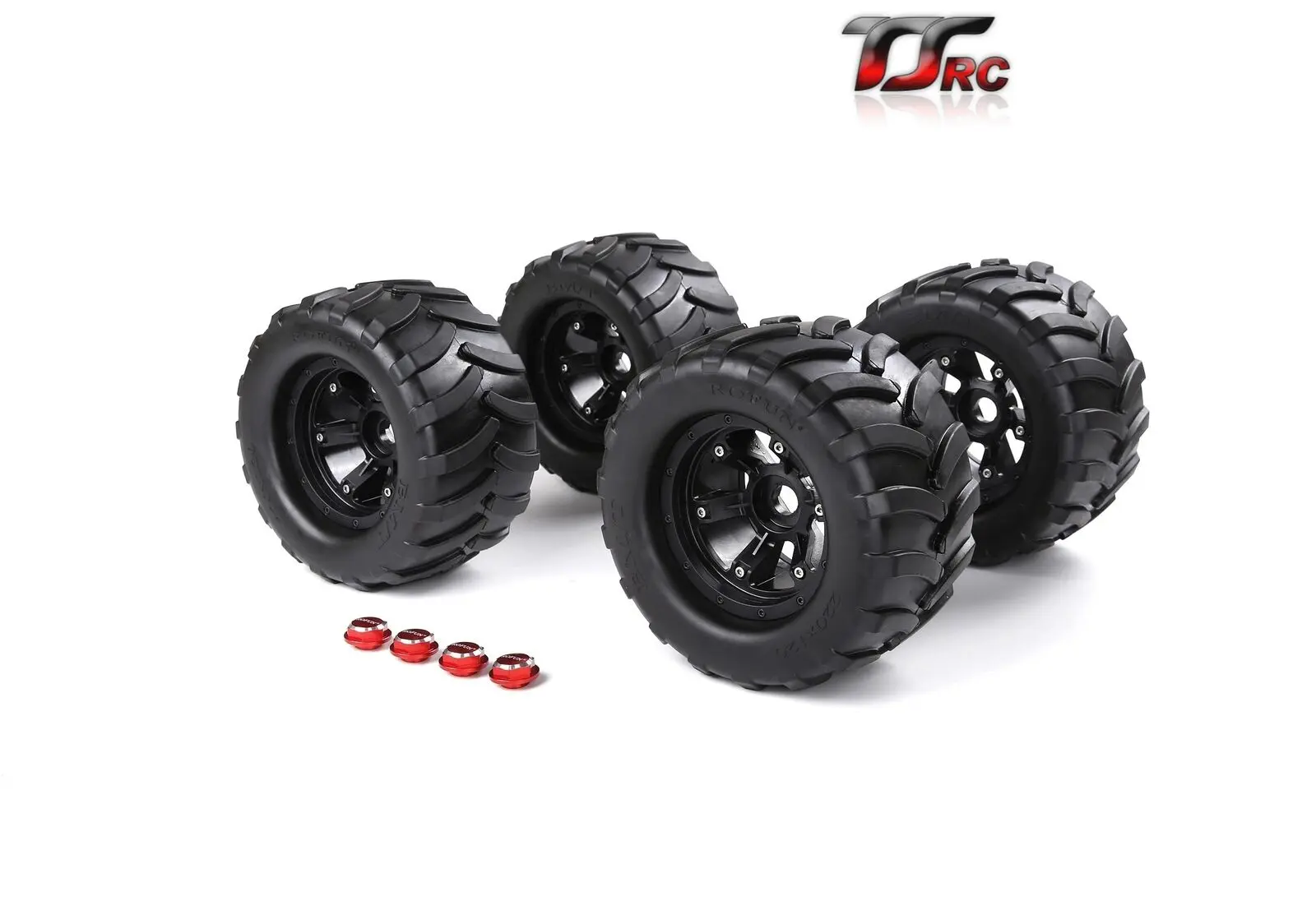 Колеса водонепроницаемые и износостойкие расширенные шины для RC Monster truck Rim 4 шт.