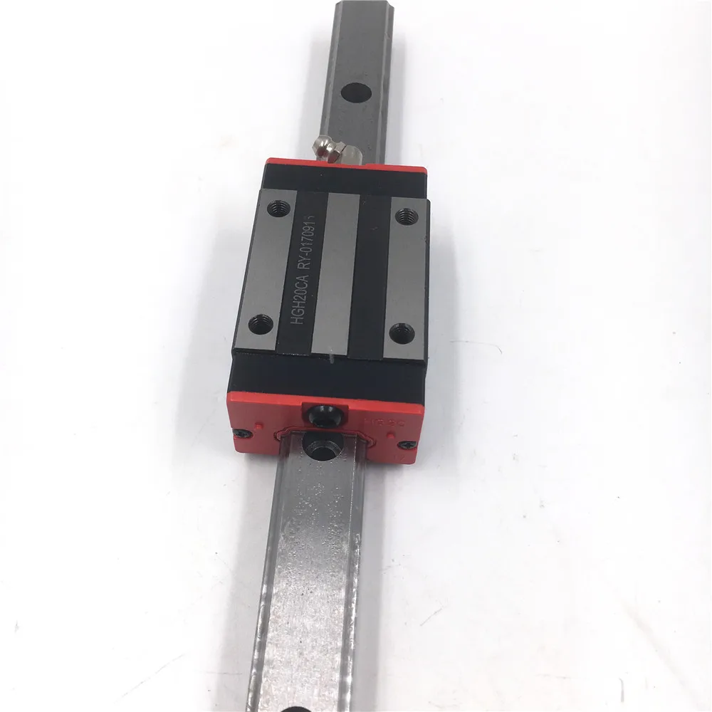 HGR15 Linear Motion Rail Guideway 2pc Rail Block Carriage Replace HIWIN CNC