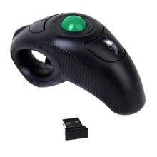 Горячие USB 2,4 ГГц беспроводной палец ручной трекбол мышь Мыши для ПК ноутбука DOY