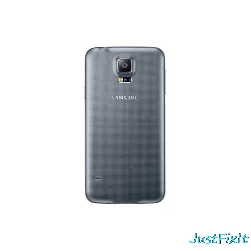 Для SAMSUNG Galaxy S5 Neo G903 G903F G903W задняя крышка батарейного отсека задняя стеклянная крышка Корпус чехол Замена батарейного отсека - Цвет: Silver