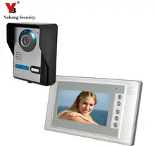 Yobang Security 7inch LCD Monitor700TVL Door Intercom Peehole Night Vision Home Building Video Door Camera Bell Phone Doorphone