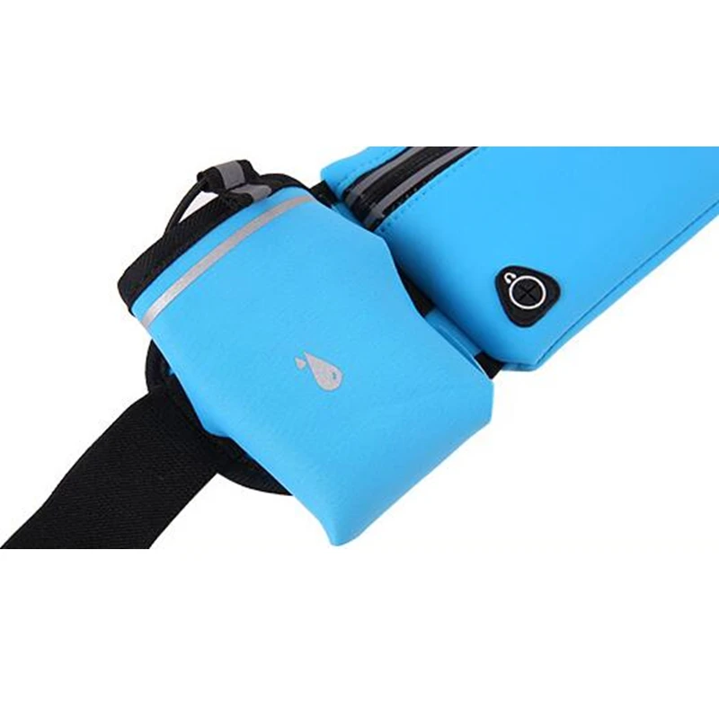 Сумка на пояс Winmax для бега водонепроницаемая с держателем бутылки|running belt phone|running