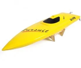 yellow rc boat