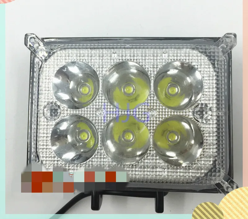 Car Headlamps Motorcycle Headlights Electric Car Six Beads