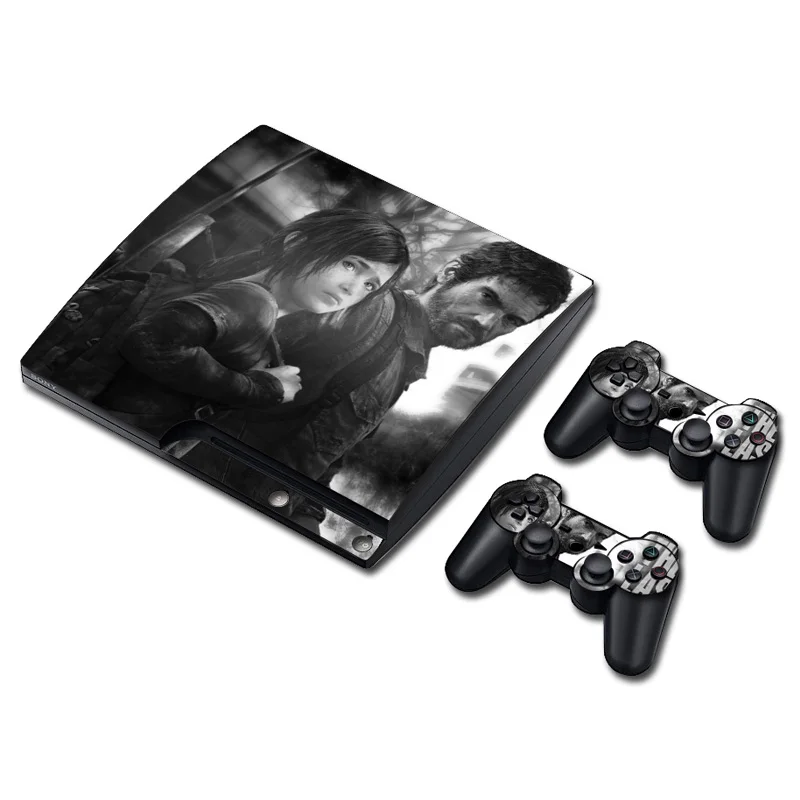 Последняя из нас наклейка на кожу для PS3 Slim playstation 3 консоль и контроллеры для PS3 Skins Наклейка виниловая