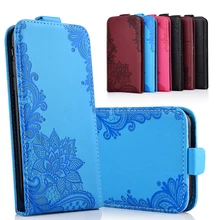 Flip Leather case Voor HomTom S12 S99 C1 C2 lite H10 Back cover Mooie Kat Cartoon Schilderen Phone bag Cover(China)