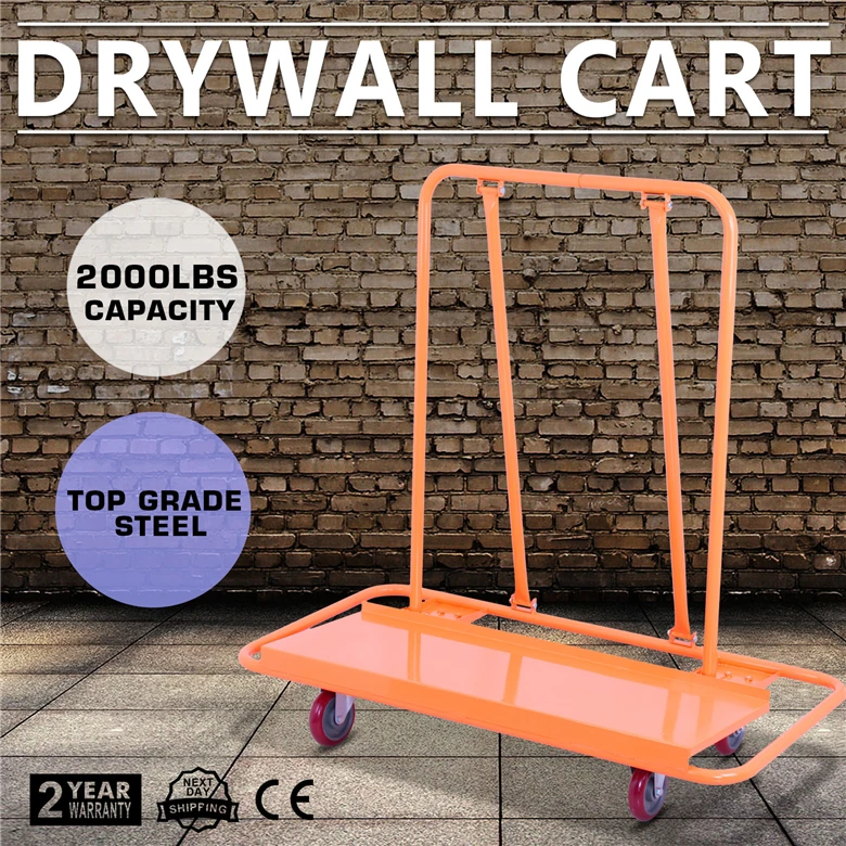 Drywall Cart Dolly Handling Sheetrock Sheet Panel Service Cart