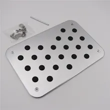 Автомобильный Алюминиевый коврик для ног, коврик для ног, коврики для Ssangyong rexton w actyon korando c stavic sport kyron tivoli