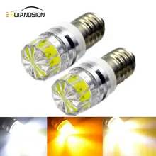 E10 Screw LED Light COB 2W 3V 6V 12V DC Motorcycle Auto Car LED Interior Light Flashlight Torch Headlamp White Warm White Yellow E10 Screw LED Light COB 2W 3V 6V 12V DC Motorcycle Auto Car LED Interior Light Flashlight Torch Headlamp White Warm White Yellow
