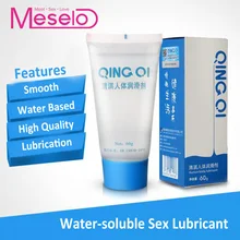 Meselo 60ml Water-soluble Lubricant Sex Toys For Couples Lubricant Sexual Erotic Sex Products Water Based Vagina Anal Lubricant