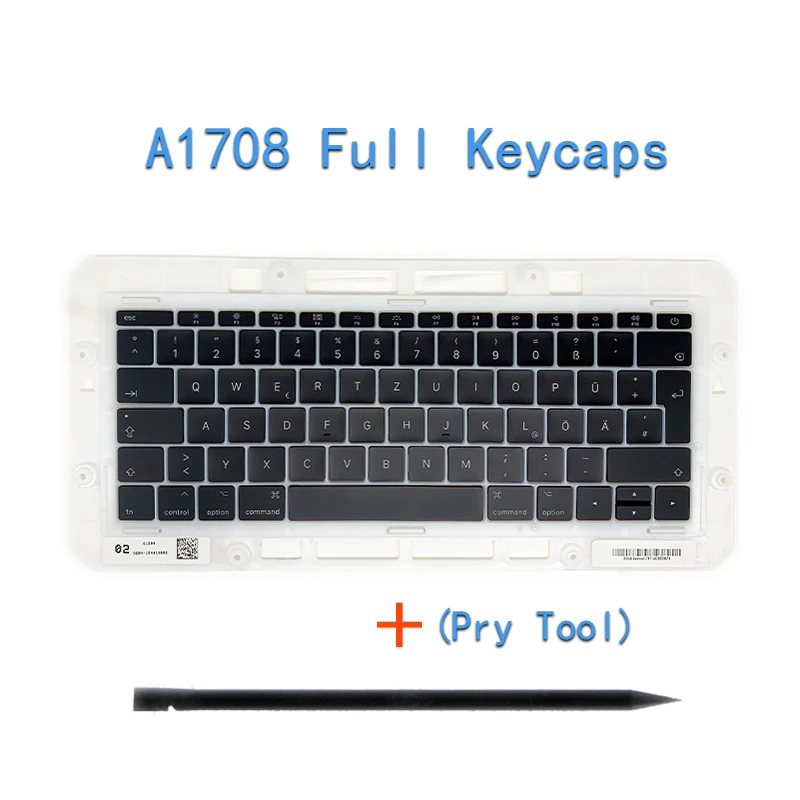 Оригинальные немецкие колпачки клавиш A1706/A1707/A1708 для Macbook Pro/Air 13 &quot15&quot A1932/A1990/A1989