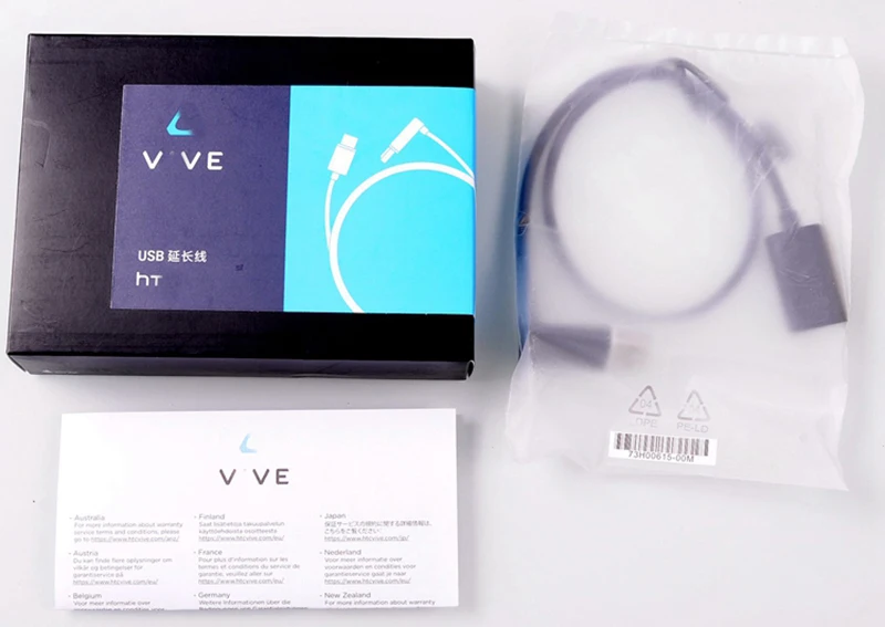 Для htc Vive гарнитура шлем USB кабель-удлинитель htc VR кабель для передачи данных 45 см 2,0 оригинальные аксессуары