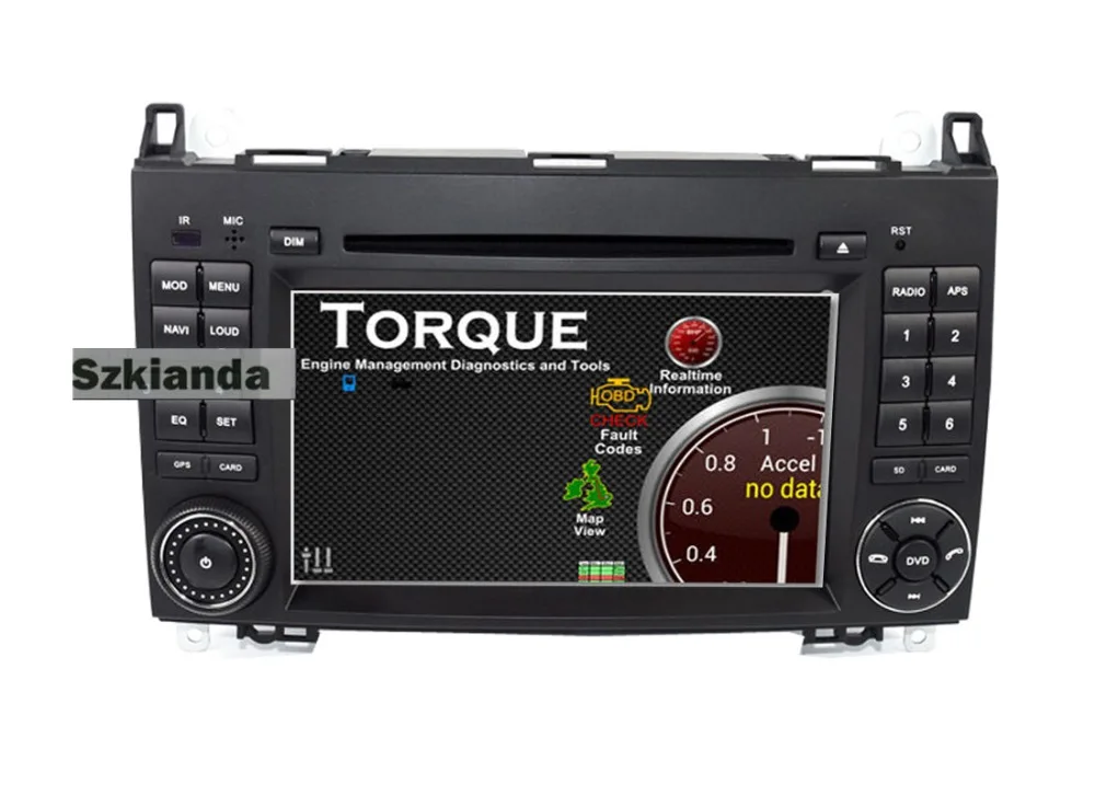 Best 7 inch HD Android 7.1 Car DVD Player for Mercedes-benz B200 W169 A160 Viano Vito GPS NAVI RADIO BT built-in 4G wifi dvr Free map 12
