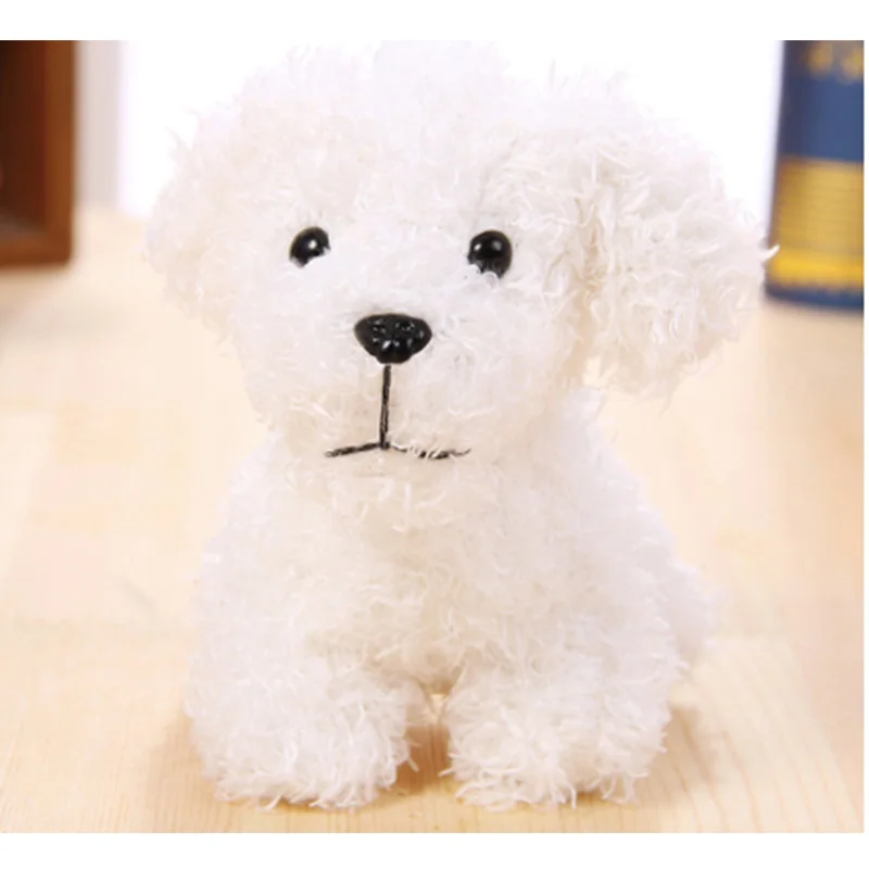 12 см плюшевая собака чучело Плюшевые игрушки брелки для девочек подарок