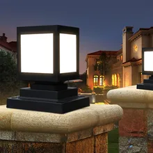 2 Вт# уличный светильник для дорожек, лампа на солнечных батареях, для двора, сада, лужайки, ландшафта, 17x15x15 см, Лидер продаж