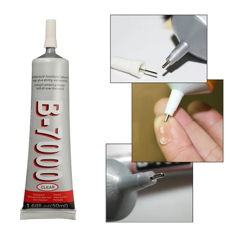 

MTGATHER B7000 Glue 50ml Multi Purpose Adhesive Jewelery Epoxy Resin Diy Jewelry Crafts Glass Touch Screen Cell Phone Repair