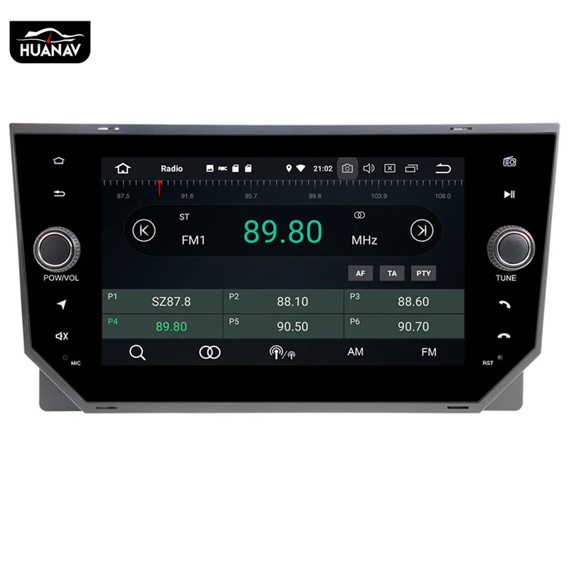 Top Android 9 No Car DVD Player GPS navigation For SEAT Ibiza 2018 2019 Car radio player multimidia Auto stereo head unit tape video 4