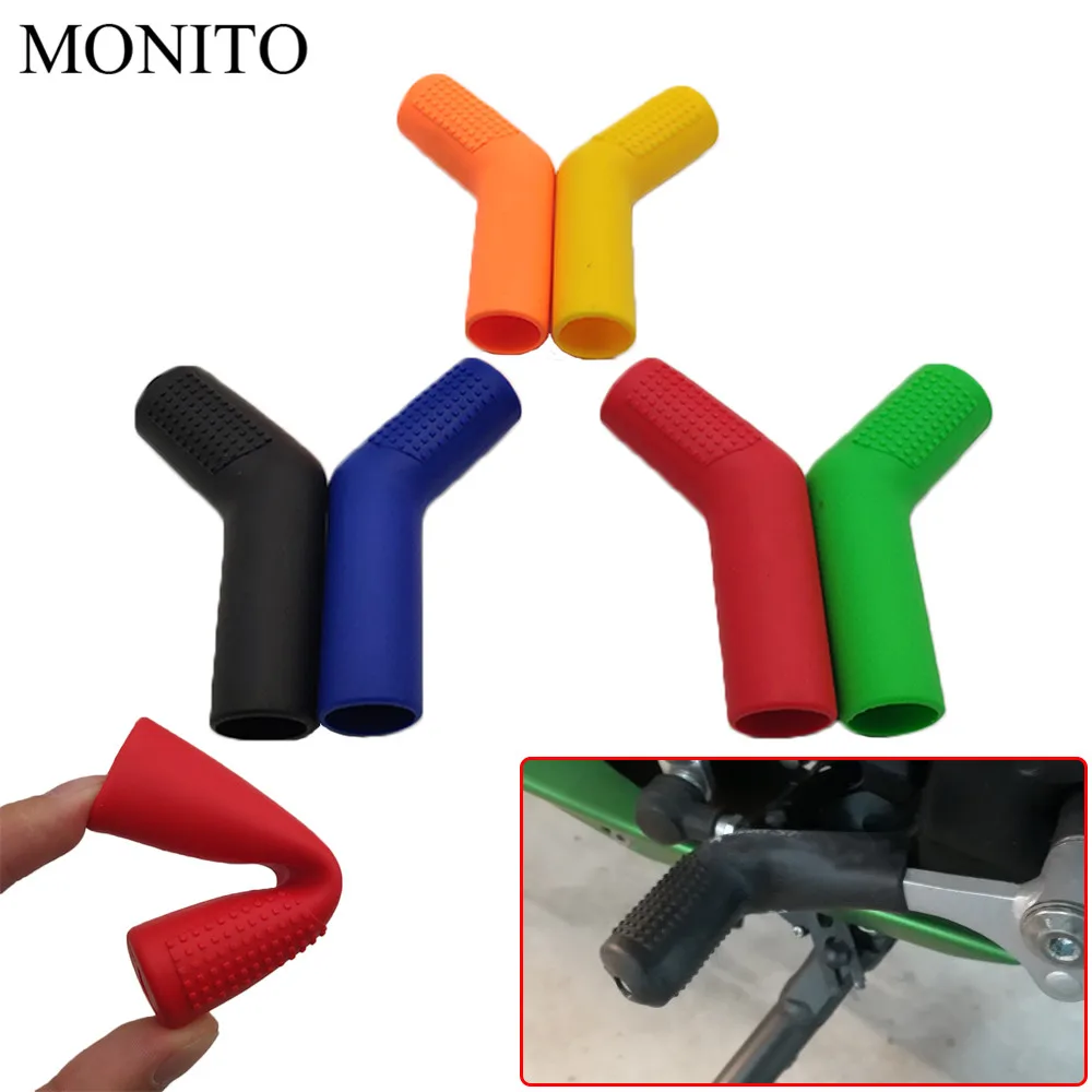 

Motorcycle shift lever protective cover gear shifter protector case For YAMAHA FZ8 FZ6 XSR700 XSR900 XSR 900 XV950 XV 250 950