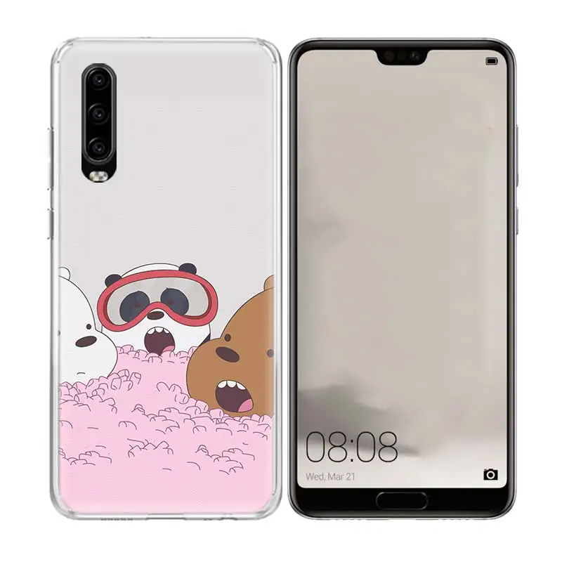 Мы вся правда о медведях специальный мягкий чехол для телефона huawei P30 P20 Коврики 20
