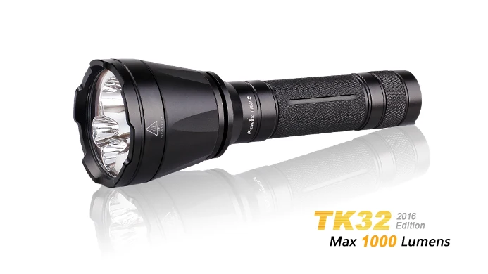

Fenix TK32 2016 422-meter Beam Distance 1000 Lumens Tri-colour Source Far-reaching Hunting Flashlight