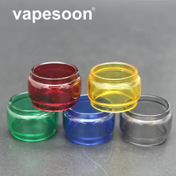 

3pcs Coloful Bulb Pyrex Glass Tube 5ml Capacity for SMOK TFV8 Baby V2 Tank Atomizer Fit Species Kit 230W TC Box Mod