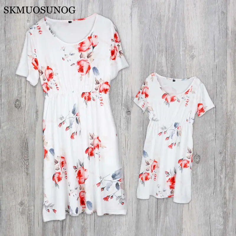 Mother-daughter-dresses-Fashion-Floral-Print-Dress-Mother-and-daughter-clothes-Mom-and-daughter-dress-Family (8)
