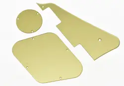 Золотое зеркало LP Pickguard управление плиты переключатель полости Чехлы для мангала подходит США LP