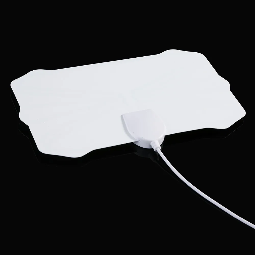 AH-LINK 80 Mile Indoor TV  Antenna Digital HDTV Antenna DVB-T DVB-T2 Ultrathin surf radio TV Aerial Signal Receiver Amplifier