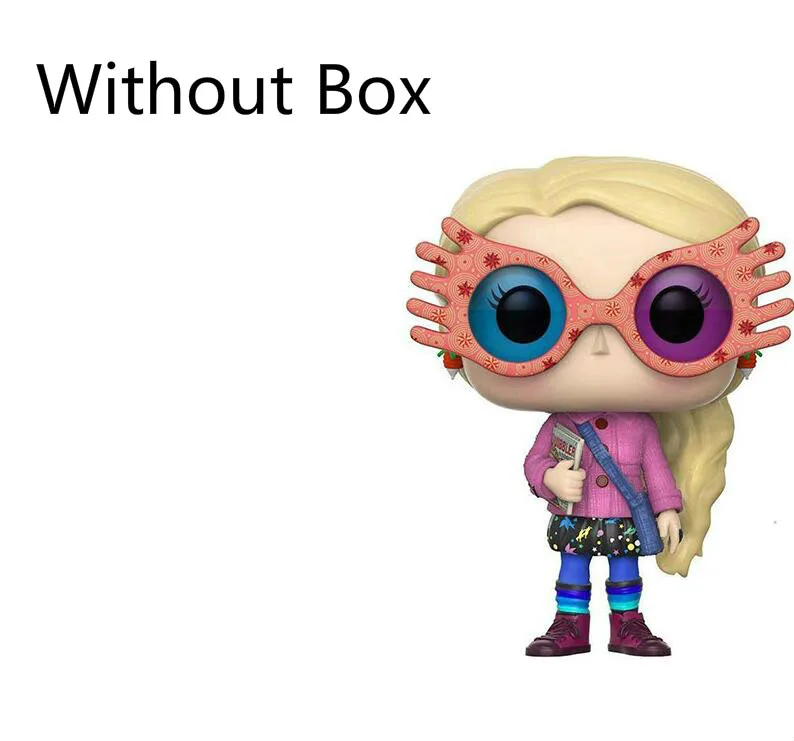 FUNKO POP аниме Гарри Поттер Коллекция Модель игрушки лунные очки кукла экшн фигурка