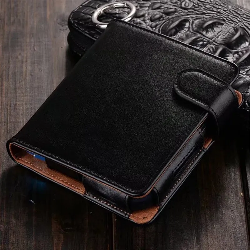 

4 Color Anti Scratch Protective Case for iQOS For IQOS 2.4 Plus PU Leather Carrying Case Card Holder Pouch Bag with Hanging Ring