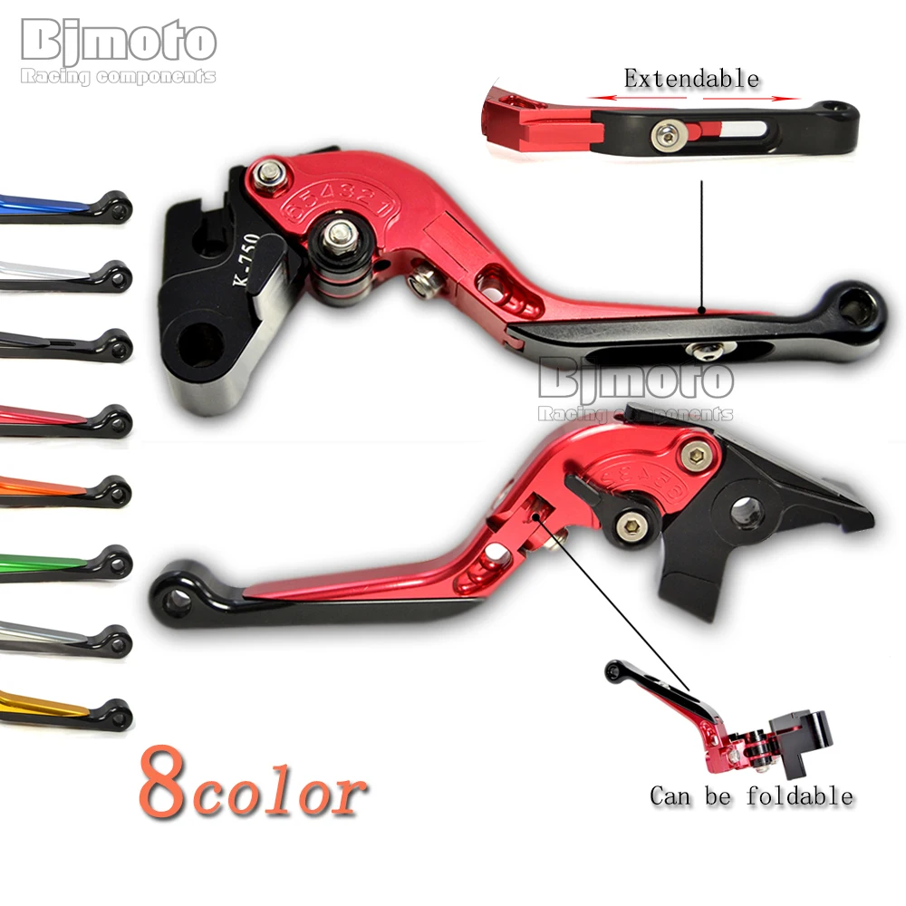 Motorbike CNC Adjustable Foldable Extendable Brakes Clutch Levers For