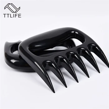 

Manual Bear Claws Barbecue Fork BBQ Meat Fork Tongs Pull Meat Handler Pork Clamp Roasting Fork BBQ Tools Kitchen Cooking Tool