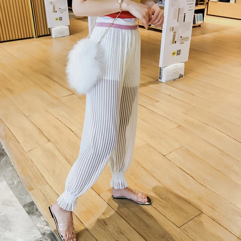 ZYFPGS 2019 Hot Women's Nine Points Casual Pants Lantern-shaped Slacks Women Pants Pencil Transparent design New Arrivals ZYFPGS 2019 Hot Women's Nine Points Casual Pants Lantern-shaped Slacks Women Pants Pencil Transparent design New Arrivals