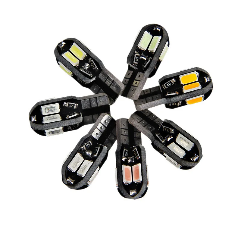 Светодиодная лампа T10 8SMD 5730SMD 5630 с широким освещением лицензионный