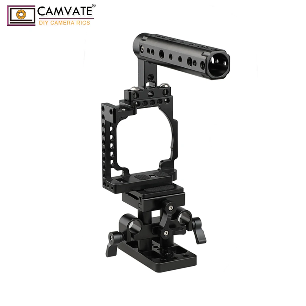 Клетка CAMVATE с QR основанием для камеры A6500 A6400 A6300 A6000 C1796 аксессуары