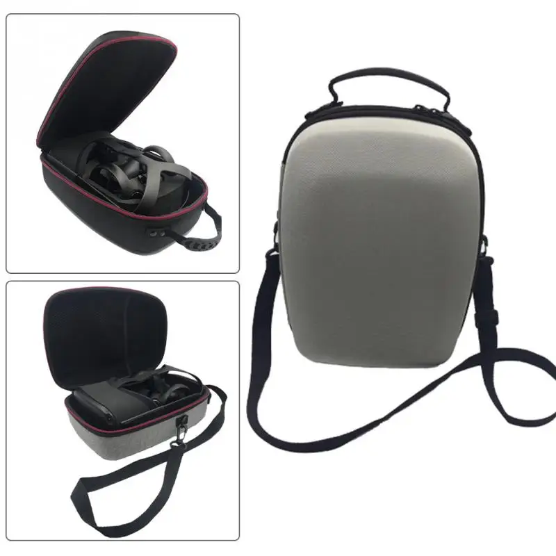 

Hot EVA Storage Box Travel Protect Bag Carrying Cover Case for Oculus Quest Virtual Reality System Waterproof Fashion Zipped