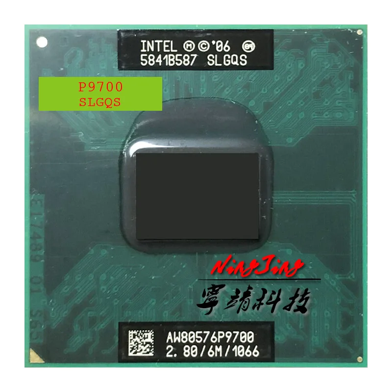 Двухъядерный процессор Intel Core 2 Duo Mobile P9700 SLGQS 8 ГГц с двухъядерным процессором 6 м 25