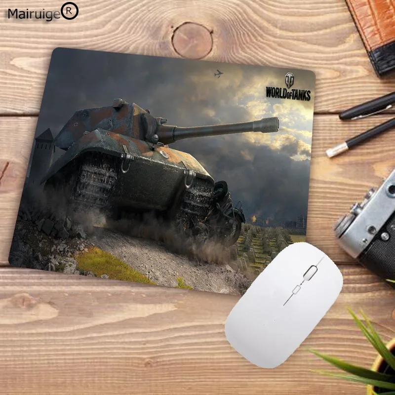 Mairuige Promotion Russia 220*180*2MM High Speed New World of Tanks Game Vintage Stylish Mouse Pad Gaming Rectangle Mousepad