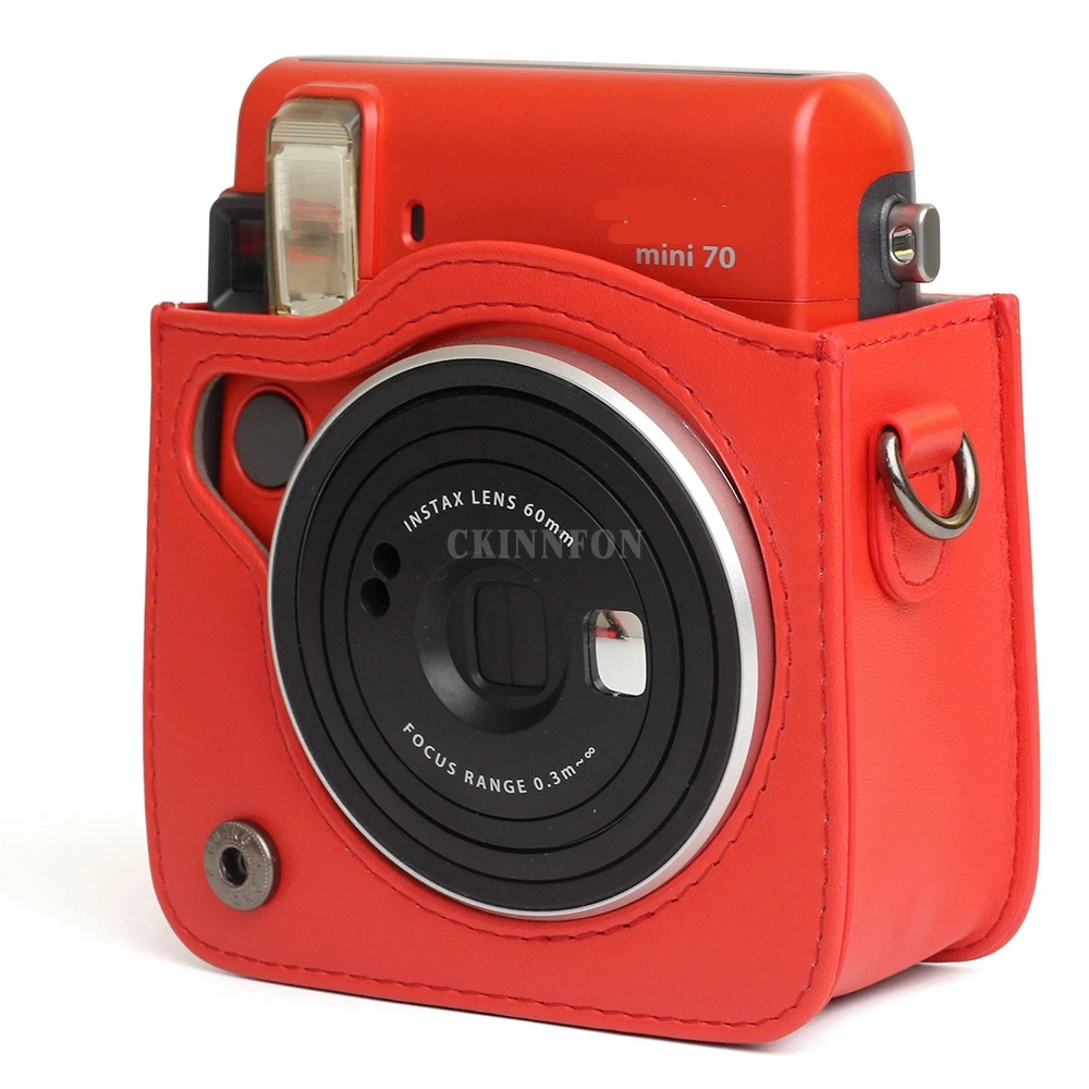 Perfect DHL 100PCS Portable PU Leather Brown Camera Case Bag Holder For FUJIFILM Instax Mini70 5 Perfect DHL 100PCS Portable PU Leather Brown Camera Case Bag Holder For FUJIFILM Instax Mini70 5