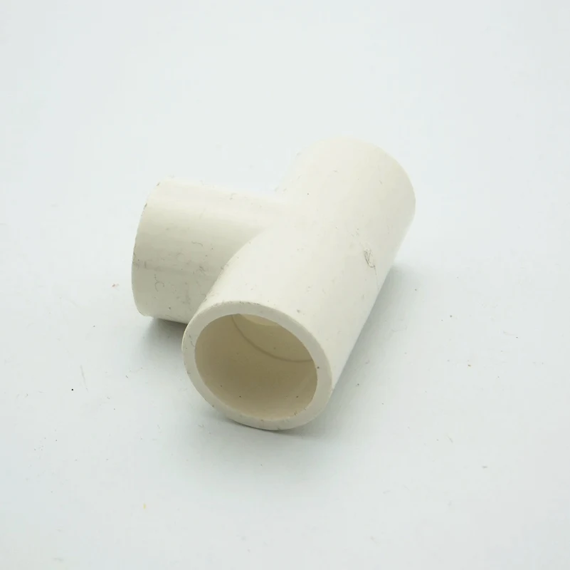 

25mm ID Equal Tee PVC Tube Joint Pipe Fitting Coupler Adapter Water Connector For Garden Irrigation System DIY