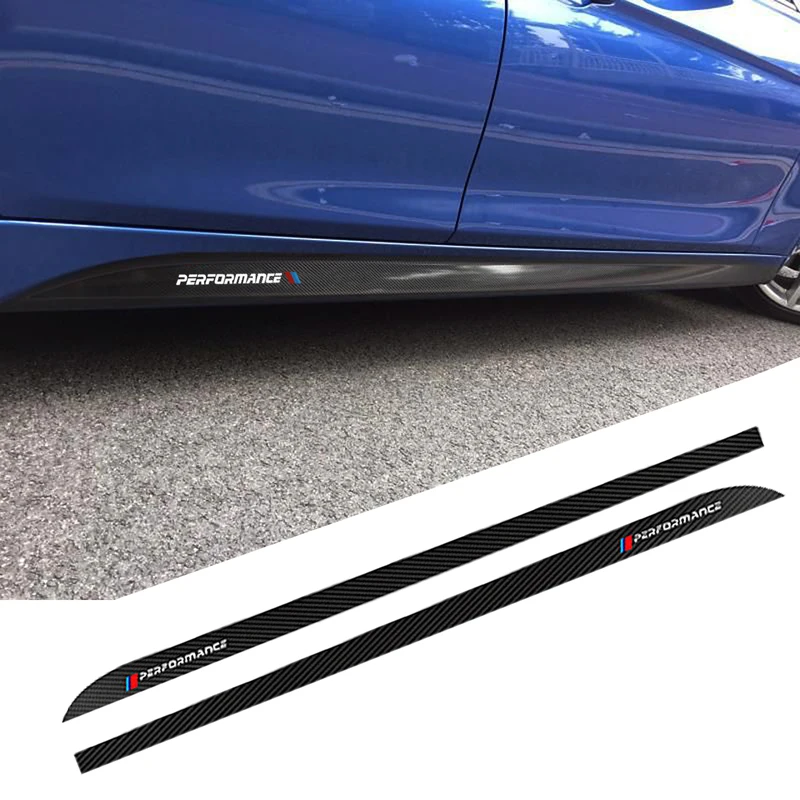

Car styling Stickers For BMW M Performance Emblem For BMW F22 F23 F30 F32 F33 X5 F15 F85 E60 E61 Side Skirt Sticker Accessories