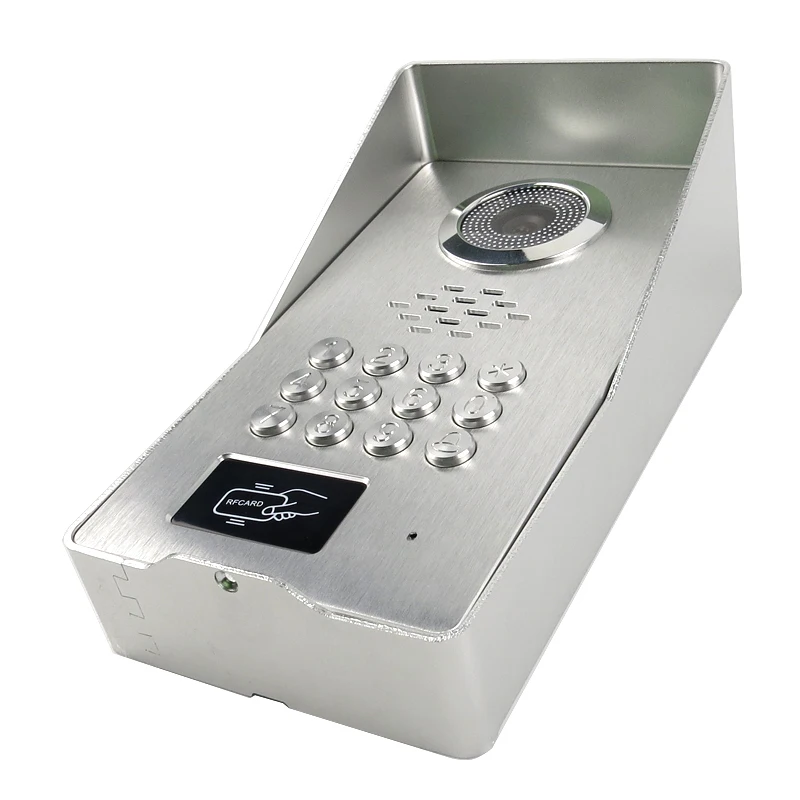 

FREE SHIPPING Waterproof RFID Code Keypad Unlock Doorbell Camera