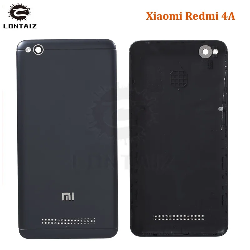 

Redmi4A Original Housing For Xiaomi Redmi 4A Plastic Battery Door Back Cover Replacement Parts Case With Buttons