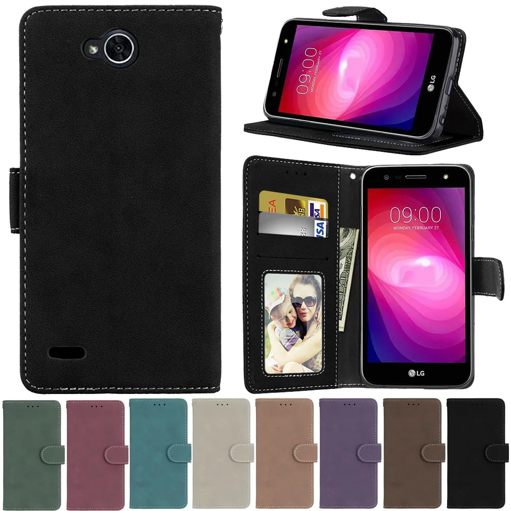 Чехол для LG X Power 2 K10 чехол из искусственной кожи с откидной крышкой Power2 X500 M320 M320G